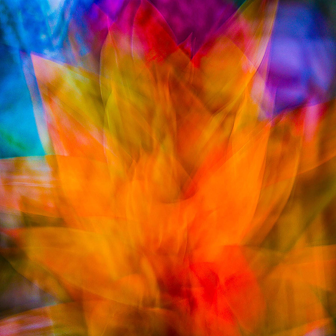 Photo of abstract art called Minium .01 by artist, Helen Campbell